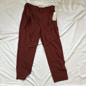 NWT athleta skyline pant size 10 rust